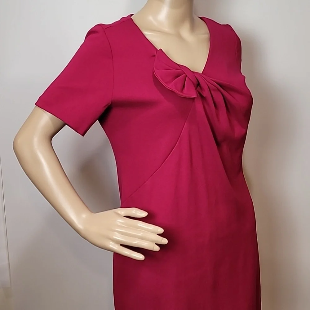 Armani Collezioni Pink Raspberry Dress